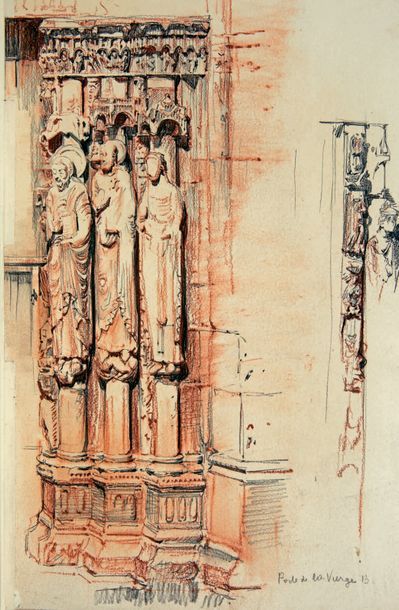 HUYSMANS (J.-K.) La Cathédrale. Paris, A. Blaizot - R. Kieffer, Coll. Éclectique,...
