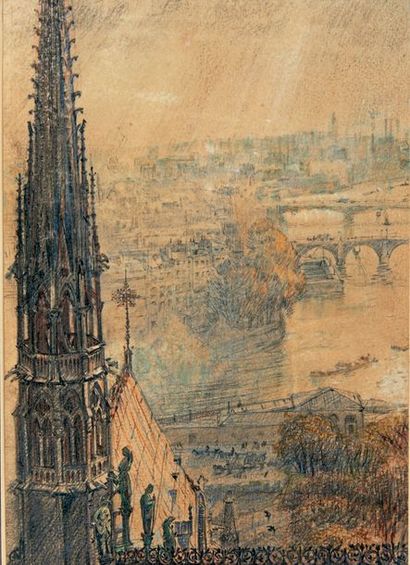 HUYSMANS (J.-K.) Le Quartier Notre-Dame... Paris, Librairie de la Collection des...