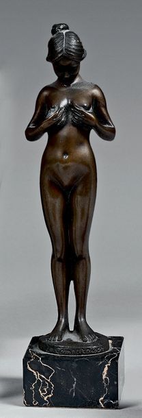 Attribué à Antoine BOFILL (1890-1939) La comparaison
Épreuve en bronze à patine brune...
