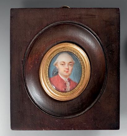 Portrait présumé de Louis Thomas Quesnel
Miniature...