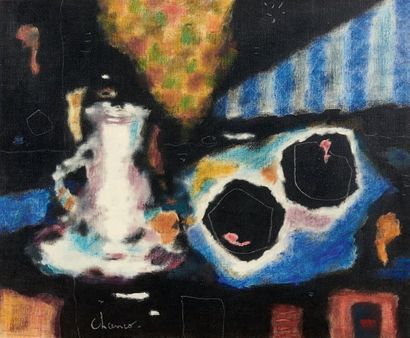 Roland CHANCONNIER dit CHANCO (1914-2017) 
La chocolatière, 1942
Oil on canvas, signed...