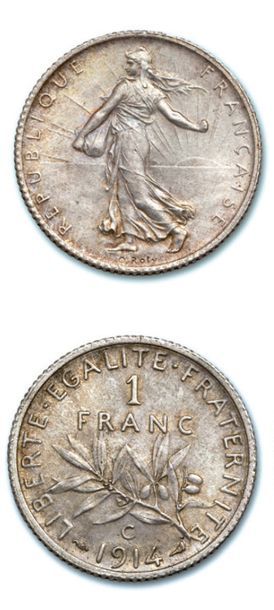 null 1 franc. 1914. Castelsarrasin.
G. 467. Splendide.