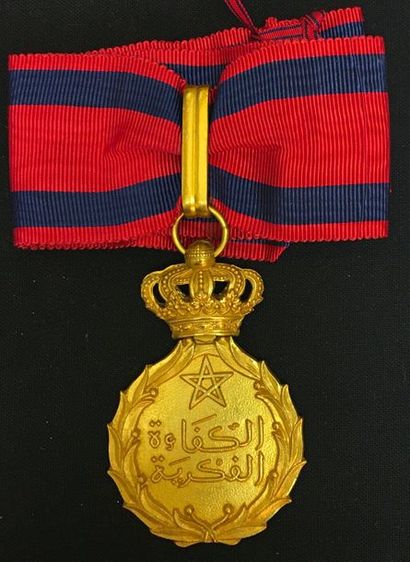 null Maroc - Ordre du Mérite culturel, Ouissam al-Kafaâ al-Fikria, fondé par Hassan...