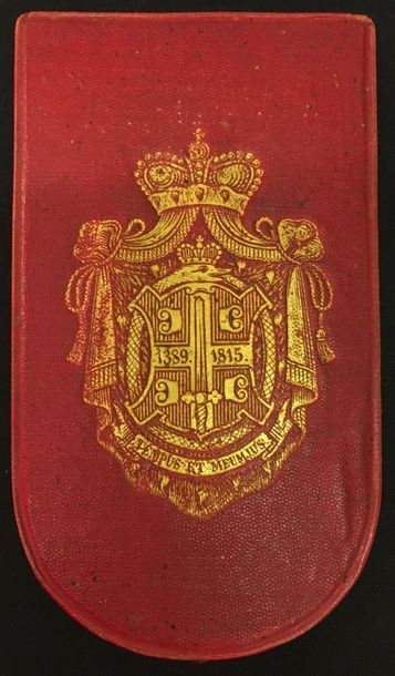 null Serbie - Ordre de la Croix de Takovo, fondé en 1865, croix de chevalier en vermeil...