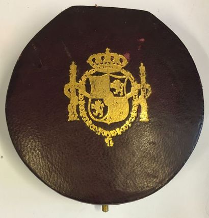 null Espagne - Ordre d'Isabelle la Catholique, fondé en 1815, plaque de grand officier...