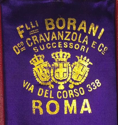 null Italie - Ordre de la Couronne d'Italie, fondé en 1868, croix de chevalier en...