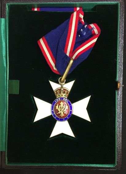 null Royaume-Uni - Ordre royal de Victoria, fondé en 1896, bijou de commandeur en...