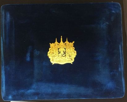 null Siam - Ordre de la Couronne de Siam, fondé en 1869, ensemble de grand officier...
