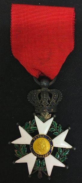 null Order of the Legion of Honour, July Monarchy, knight's star in silver, gold...