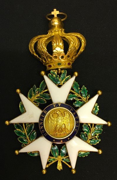 null Ordre de la Légion d'honneur, Présidence, bijou de commandeur en or et émail,...