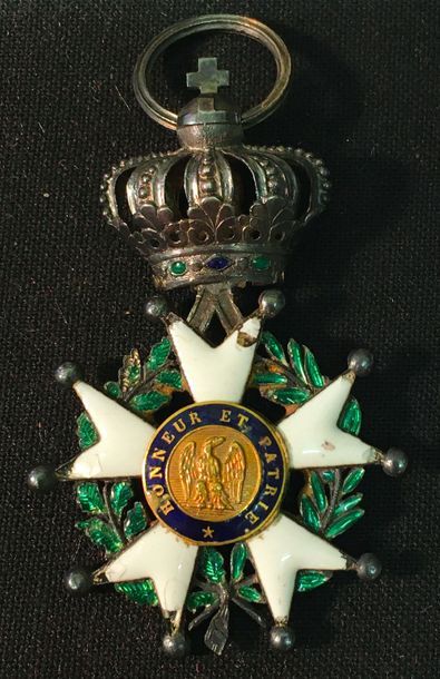 null Order of the Legion of Honour,
Restauration/Presidency, slightly reduced knight's...