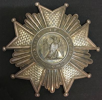 null Ordre de la Légion d'honneur, Second Empire, plaque de grand-croix de fabrication...