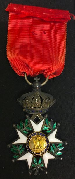 null Ordre de la Légion d'honneur, Second Empire, étoile de chevalier du modèle dit...
