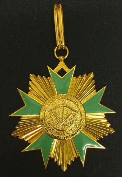 null Benin - National Order of Benin, commander's jewel of the model in use after...