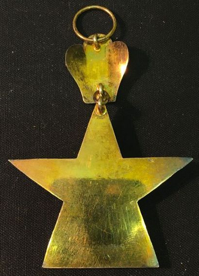 null Ethiopia - Order of the Star of Ethiopia, founded in 1885, knight's jewel in...