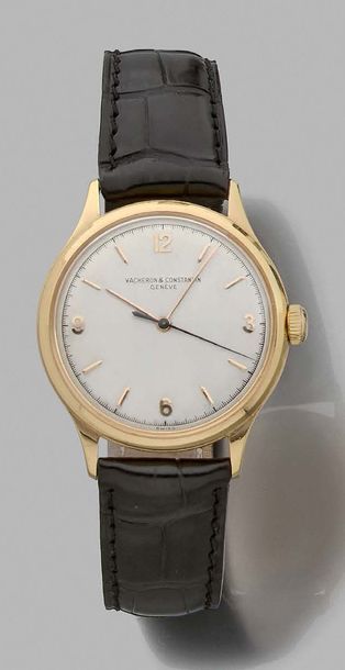 VACHERON CONSTANTIN Case no. 320590, movement no. 491310. 18k (750) gold
wristwatch....