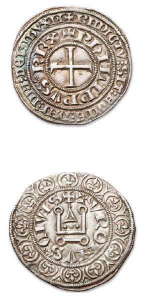 null PHILIPPE IV, le Bel (1285-1314)
Gros tournois à l'O rond.
D. 213c.
TTB à su...