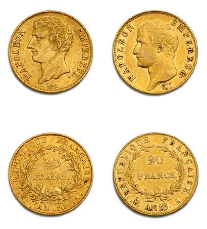 null PREMIER EMPIRE (1804-1814)
Type: revers RÉPUBLIQUE
G. 1021 et 1022. Les 2 monnaies....