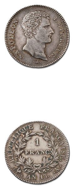 null PREMIER EMPIRE (1804-1814)
Type tête nue, revers RÉPUBLIQUE
Franc. An 13. Paris.
G....