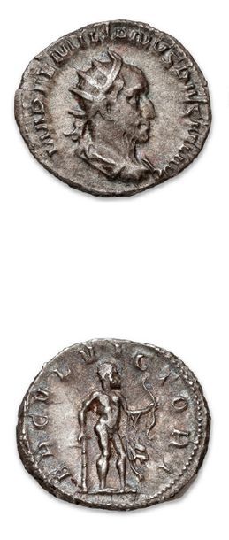 null EMILIEN (252-253) Antoninien. R/ Hercule. C.13.
SALONIN (259) Antoninien. R/...