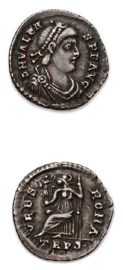 null PROCOPE (365-366)
Silique. Constantinople.
C. 14. R.I.C. 13. Rare. TTB.
