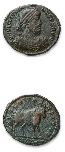 null Lot of 41 mad and small Byzantine bronzes from Theodosius II (402-450) to Manuel...