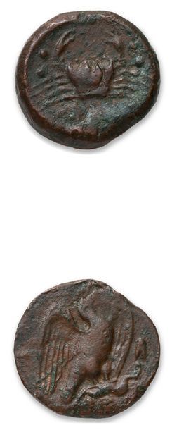 null Lot de 62 petits et moyens bronzes grecs: Campanie - Lucanie - Sicile - Macédoine...