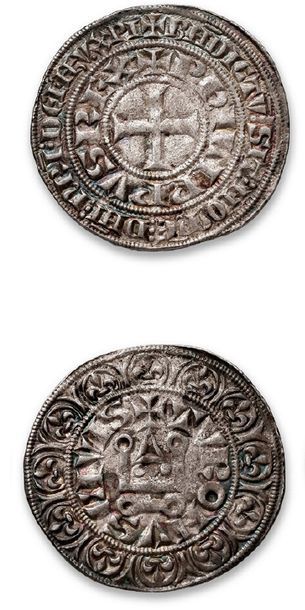 null PHILIPPE IV (1285-1314)
Gros tournois à l'O rond: 2 exemplaires.
Joint gros...