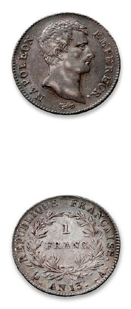 null PREMIER EMPIRE (1804-1814)
Franc. An 13. Paris. G. 443. Superbe.