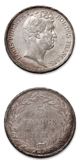 null 5 francs: 16 exemplaires.
Napoléon Ier (3 ex.: 1812A - 1813I - 1813Q), Louis...