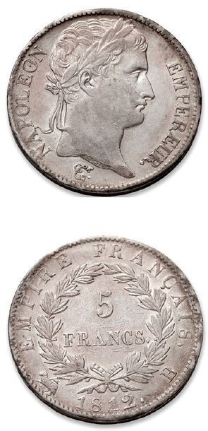 null 5 francs: 17 exemplaires.
Napoléon Ier (4 ex.: 1810A - 1810W - 1812B - 1813K),...