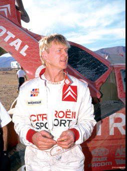 Ari VATANEN Trophy won on the Dakar in 2003 by the former World Rally Champion on...