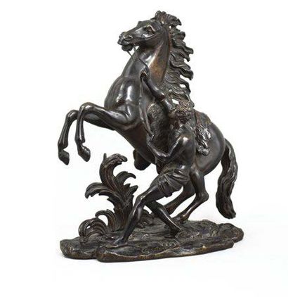 null -Cheval de Marly
According to Guillaume COUSTOU Proof in patinated bronze.
Height:...