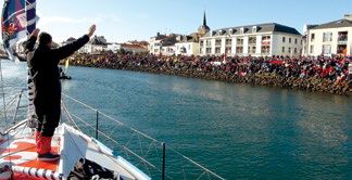 null -Embarquement pour le Grand départ du Vendée Globe 2020, le 8 novembre à 13...