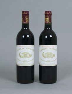 null -Deux bouteilles de Château MARGAUX 1992.