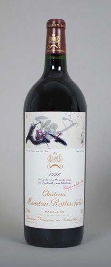 null -Un magnum de Château MOUTON ROTHSCHILD 1996.