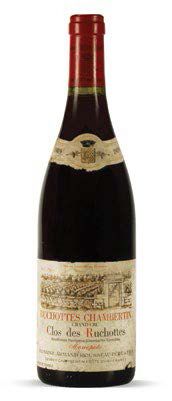 null -Une bouteille de RUCHOTTES CHAMBERTIN Grand cru Clos des Ruchottes 1989
Domaine...