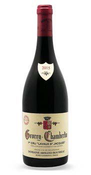 null -Une bouteille de GEVREY-CHAMBERTIN 1er cru Lavaux St Jacques 2015
Domaine Armand...