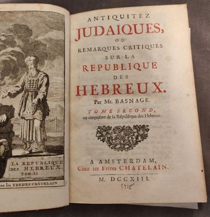 HISTOIRE et divers. XVIIe-XVIIIe siècles Ensemble de 11 volumes in-8 et in-12, TOUS...
