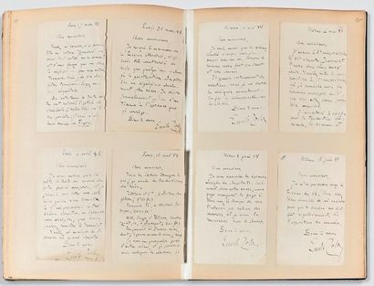 COLLECTION RENÉ BASCHET Set of about 3440 letters and coins. Years 1900- 1930s, mainly....