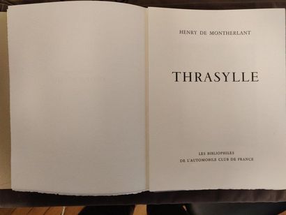 ILLUSTRÉS MODERNES Set of 7 volumes published in Paris by the Bibliophiles de l'Automobile...