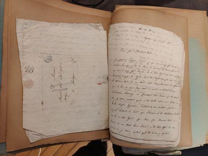 NORMANDIE, XVe-milieu du XIXe siècle Environ 500 pièces manuscrites.
COLLECTION CONCERNANT...