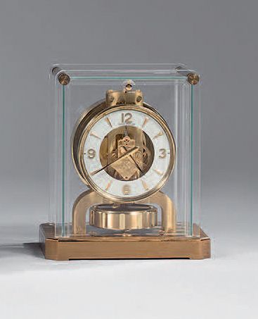 Jaeger Le Coultre Clock, model Perpetual...