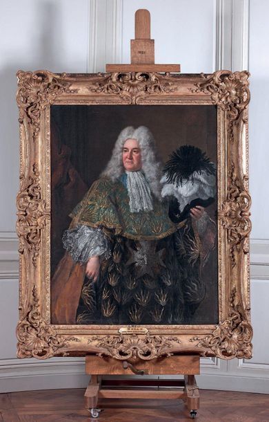 Alexis-Simon BELLE (1674-1734) 
Portrait of Antoine Crozat, Marquis du Châtel (circa...