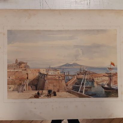 Francesco II de BOURBON-SICILES (Naples, 1836 - Arco, 1894) et probablement Giacinto...