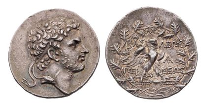 Macédoine Persée (178-168 av. J.-C.). Tétradrachme (ap. 173 av. J.-C.). 15,52 g....