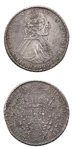 OLMUTZ Thaler. 1734. D. 1223. Superbe.