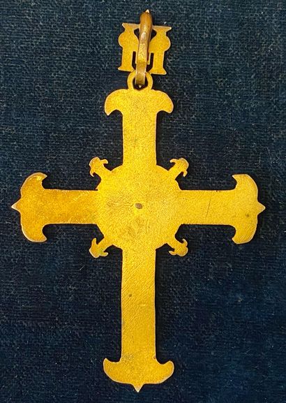 null Cross of the partisans of the count of Chambord, variant of the preceding type...