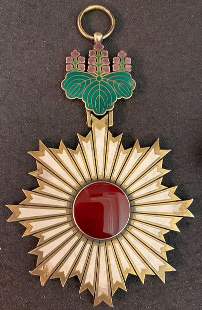 null Japan - Order of the Rising Sun, founded in 1875, set of 1st class (grand-croix)...