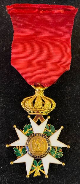 null France - Order of the Legion of Honor, Second Empire, gold and enamel officer's...